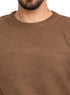 Brown - Design 00143 BS - Round Pullover - Khotwh